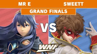 WNF 19 Mr E Lucina vs SweetT Joker  Grand Finals  Smash Ultimate [upl. by Notlrac]