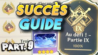 Au défi   Partie IX SuccèsGuide  Genshin Impact [upl. by Llirrehs]