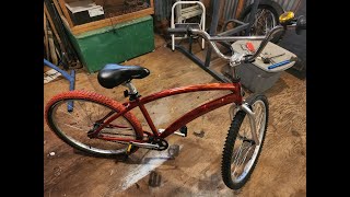 Red Next Klunker Bike Build [upl. by Obala489]