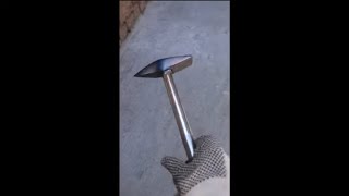 How to make a chipping welding hammer from an old hammer [upl. by Rehpotsirhcnhoj492]