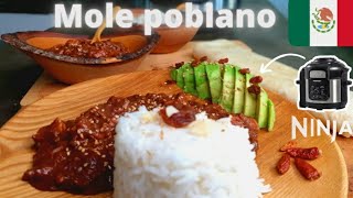 MOLE POBLANO recette mexicaine simplifiée au NINJA FOODI MAX [upl. by Moina]