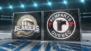 Islanders vs Remparts 20241023 [upl. by Mosa]