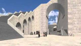 The glorious Herodian Temple Mount visualizations composite [upl. by Aynotel]