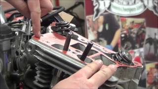 Twin Cam Engine Series 01 Rockerbox and Pushrod Removal [upl. by Halsted]