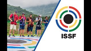 Trap Men Final  2018 ISSF World Championship in all events in Changwon KOR [upl. by Ycaj802]