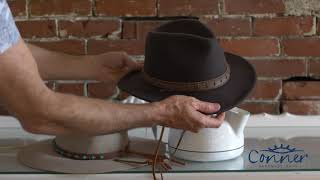 How to Steam and Reshape a Felt Hat [upl. by Essa]