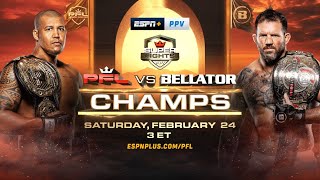 PFL VS BELLATOR FIGHT COMPANION LIVE [upl. by Ennirak]