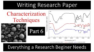 6 Research Paper Writing  Characterization Techniques for Adsorbent  FTIR SEM  Young Researchers [upl. by Esmerolda]