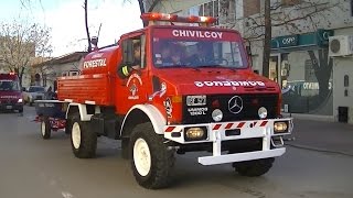 Desfile de Bomberos Voluntarios Chivilcoy [upl. by Onaicilef]