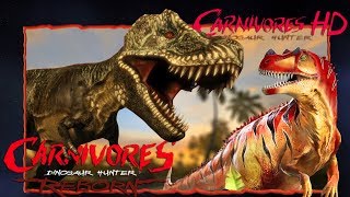 Carnivores Dinosaur Hunter HD and Reborn AnalysisReview [upl. by Haelam]