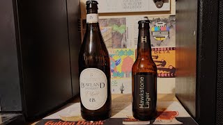 Ultimate Supermarket Lager Championship  Round 1  Bowland Pilsner vs Hawkstone Lager [upl. by Artenahs472]