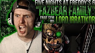 Vapor Reacts 644  FNAF SFM FNAF 6 SONG ANIMATION quotFazbear Familyquot by Lord Irratikor REACTION [upl. by Loutitia737]