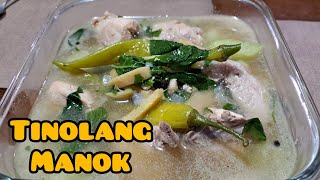 Tinolang Manok  Chicken Tinola  Roslene Vlogs tinolangmanok howtocook chicken chickenrecipe [upl. by Sewel782]