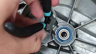 Crank Case Bearing  Lagyan nyo rin ng Grasa  Honda Click [upl. by Rosalee]