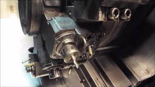 MORI SEIKI SL150MC CNC turning and live milling center [upl. by Uokes]