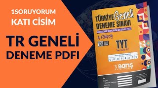 Barış Türkiye Geneli Denemesi PDFi ve denemeden bir soru [upl. by Egwin]