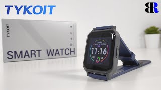 Tykoit IW1 Lite Smart Watch Unboxing  Set Up [upl. by Ayatnohs]