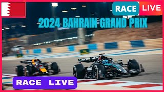 🔴F1 LIVE  2024 BAHRAIN GP  RACE  Live data and Commentary Bahrain International Circuit [upl. by Belia550]