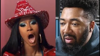 Blueface  Thotiana Remix ft Cardi B  REACTION [upl. by Alin698]