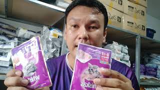 Whiskas Pouch Makanan Kucing  Wet Food Paling Laris [upl. by Pros37]