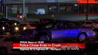 Northport Police Chase Leads to Car Crash [upl. by Seedman256]