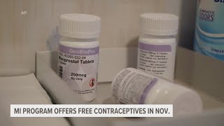 Michigan program to offer free contraceptives in November [upl. by Adamina]