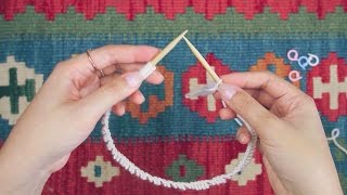 Knitting in the Round for Beginners [upl. by Calise1]