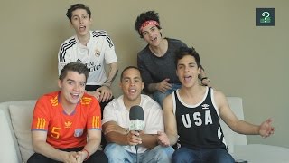 Midnight Red Vídeo entrevista en Madrid [upl. by Wylie]