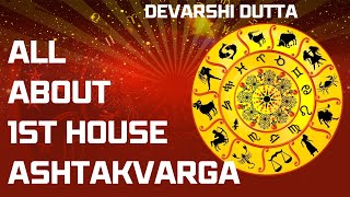 All about Ashtakvarga of 1st House  Devarshi Dutta  How vedic astrology works [upl. by Yesnnyl389]