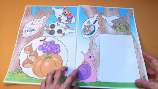 Lapbook autunno per bambini scuola infanzia [upl. by Pascale]