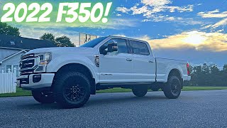 2022 F350 Platinum Tremor Review [upl. by Britton]