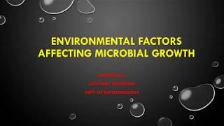 ENVIRONMENTAL FACTORS AFFECTING MICROBIAL GROWTH AND GROWTH CURVE MALAYALAM [upl. by Simah898]