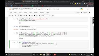 0 EEG read signal process and Machine Learning classification using PYTHON [upl. by Nylhtiak]