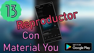 Nuevo Reproductor de Musica Para Android Con Material You [upl. by Eednus]