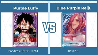 OP08 Purple Luffy vs BP Reiju OPTCG POV [upl. by Kirby]