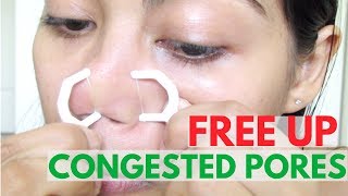 HOW TO Unclog Pores on Nose 👃🏽 [upl. by Keheley854]