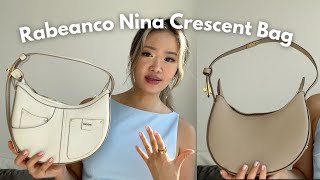 Rabeanco NINA Shoulder Bag  Unboxing first impressions review what fits amp Mod shots [upl. by Minda110]