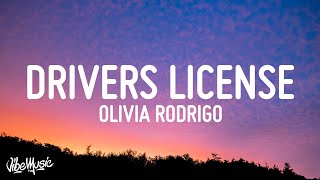 Olivia Rodrigo – drivers license Lyrics [upl. by Herod553]