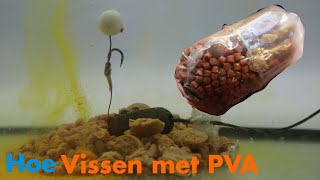 Zo vist Maarten op karper met PVA [upl. by Lorrayne]