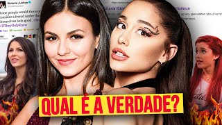 O que REALMENTE aconteceu entre VICTORIA JUSTICE e ARIANA GRANDE [upl. by Atenek]