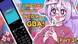 I Turned My Flip Phone Into a GBA Again [upl. by Asserac]