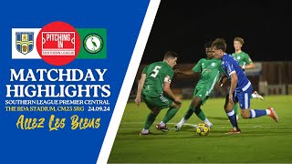 Matchday Highlights Bishops Stortford FC vs Biggleswade Town FC  Southern League Premier Central [upl. by Elleinahc]