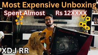 My Most Expensive Unboxing Of The Year  Pioneer XDJ RR  Piyush K Vlogs [upl. by Chirlin813]