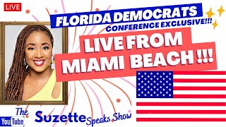 EXCLUSIVE Suzette Speaks LIVE from MIAMI BEACH at the FontaineBleau Hotel [upl. by Ylenaj]