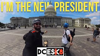 DC ESK8 SEASON KICKOFF Group Ride Around Our Nations Capital [upl. by Bubalo370]