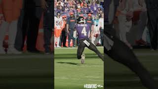 The end zone is our favorite place 😌 ravens nflgameday shorts zayflowers lamarjackson [upl. by Llenor]