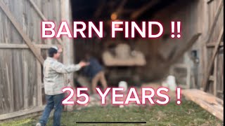 BARN FIND  This trucks been tucked away for 25 years Let’s bring her home [upl. by Nytsirc]