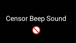 CENSOR SOUND EFFECTS [upl. by Harmaning]