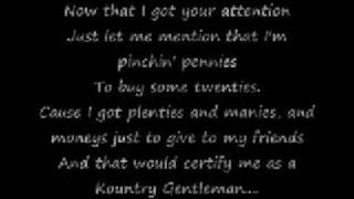 Kountry Gentleman lyrics [upl. by Eelyram917]