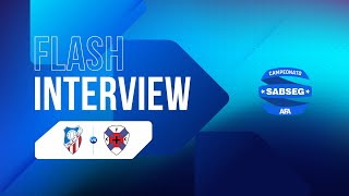 Flash Interview  SC Esmoriz x FC Cesarense J23 [upl. by Salot]